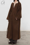 Mutedance 24 Autumn and Winter Wool Jacket MD-MD24FW02-BROWN MD24FW01